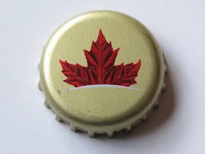 BEER Bottle Crown Cap ~ LABATT Brewing ~ Ontario CANADA Est 1934 ~ Maple Leaf • $3.33