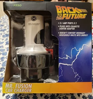 NEW Back To The Future Mr. Fusion Car Charger USB IPhone Android THINKGEEK • $55.19