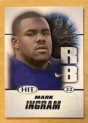 Mark Ingram Rookie 2011 Sage Hit #22 Mint Condition New Orleans Saints • $1.69