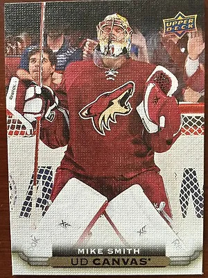 2015-16 UD Hockey Series 1 Mike Smith UD Canvas #C5 • $1.29