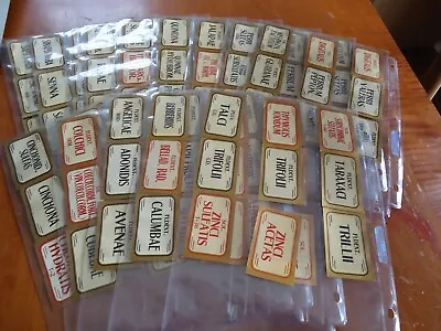 168 Antique Original Unused Apothecary Druggist Labels For Label Under Glass LUG • $200