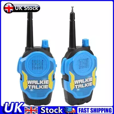 Kid Handheld Walkie Talkie Outdoor Radio Transceiver Interphone (Blue) UK • £7.59