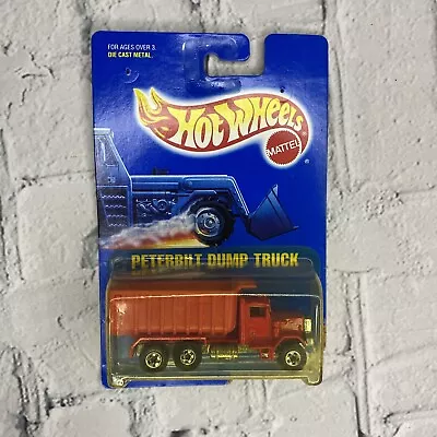 1991 Hot Wheels Peterbilt Dump Truck #100 • $6