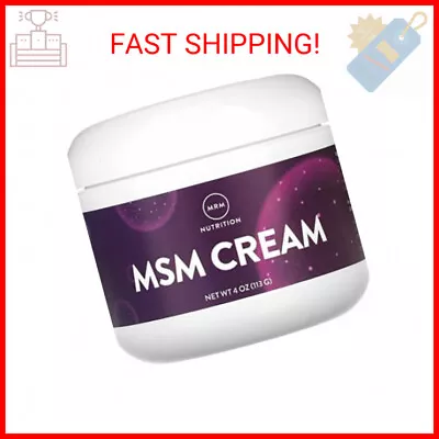 MRM MSM Cream With Vitamin A & D -- 4 Oz. • $18