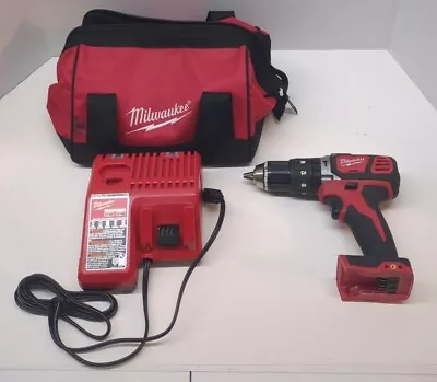 Milwaukee 2607-20 M18 Li-Ion 18V 1/2  Cordless Compact Hammer Drill/Driver • $45.99