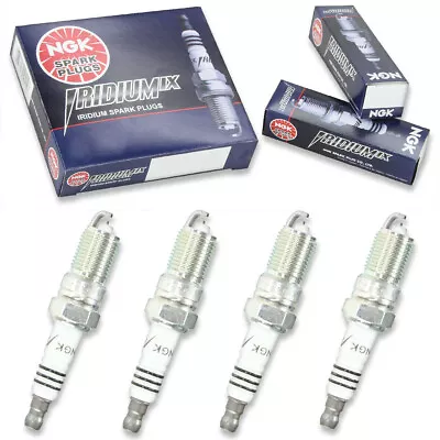 4pcs 00-06 Mercruiser 8.1S HO NGK Iridium IX Spark Plugs Inboard 8 Cyl GM Zj • $50.33