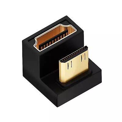 U Shape Mini HDMI To HDMI Adapter 8K Mini HDMI Male To 180 Degree For Xbox 360 H • $5.66