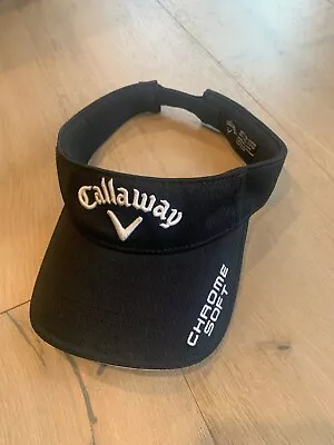 NEW Tour Authentic Callaway Low Pro Visor Chrome Soft Black  • $9.99