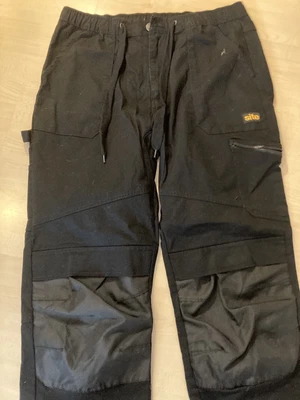 £3.95 • Buy Mens Black Site King Work Trousers Size 36/32