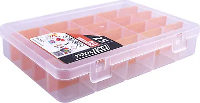 25 Compartment 9  Beta Organiser Storage Box For Small PartsDIY Crafts Home • £6.99