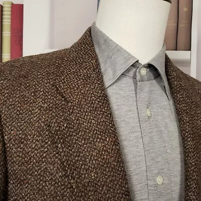 Stafford Vtg Tweed Blazer Mens 38* Wool Woven In The British Isles Made England • $59.99