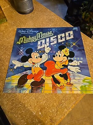 WALT DISNEY - Mickey Mouse Disco - Vinyl LP 1st Press 1979  Disneyland 2504 Rare • $14.99