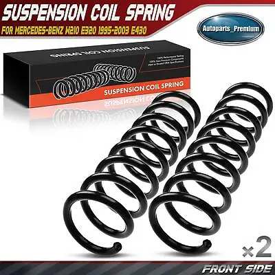 2PCS Front Left & Right Coil Spring For Mercedes-Benz W210 E320 1995-2003 E430 • $50.98