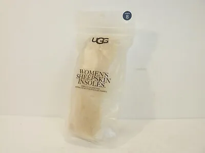 Women's UGG Replacement Sheepskin Boot Insoles Size 8 Tan Brand NEW! • $19.95