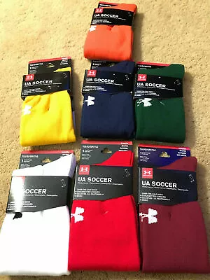 UA Under Armour Over The Calf Youth Soccer Socks Assorted Color Size Youth Large • $12