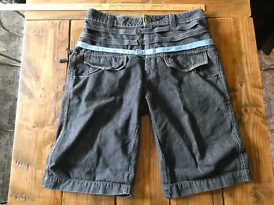 90s VTG MARITHE FRANCOIS GIRBAUD JEAN SHORTS   36  • $20