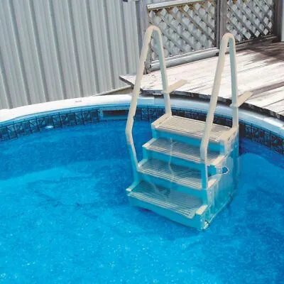 $269.99 • Buy Confer Plastics Step-1 Heavy-Duty Pool Steps For Above Ground Swimming Pools