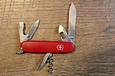 Victorinox Swiss Army Officer Suisse Folding Pocket Knife Multi Tool • $15