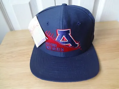 Vintage NCAA Arizona Wildcats Snapback Cap Hat 80s 90s Signatures NEW NWT  • $24.99