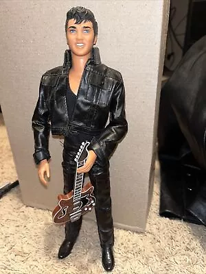 The Elvis Presley Collection 30th Anniversary Of '68 TV Special Doll 1998 As Is • $10