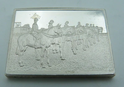 £24.97 • Buy Hallmarked Solid Silver Horse Racing Ingot - Royal Show, Agricultural Society