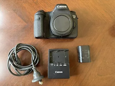 Canon Eos 6D - Okay Condition - Missing Dial Mark Cap - 10990 Count - Works Well • $96.55
