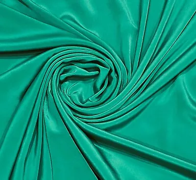 Plain Dyed French Crepe De Chine Fabric Dress Craft Lining Crepe Fabric 44''wide • £4.99