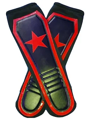 $84.99 • Buy Pro Wrestling KICKPADS Black With Red Outline And Stars - Gear - Other Colors