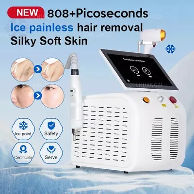 2 In1 Nd Yag Laser Tattoo Removal OPT SHR Permanet Hair Removal Machine SkinCare • $1643