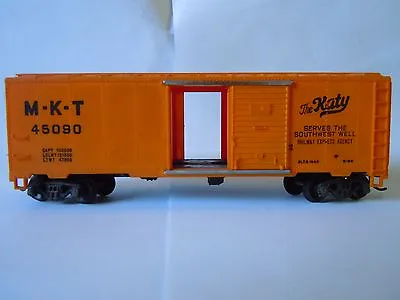 HO M-K-T 45090 Box Car  THE KATY   ~  MAGNETIC COUPLERS  ~  INVENTORY# 1259 • $5