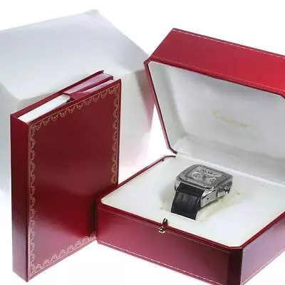 CARTIER W20090X8 Santos 100 XL Chronograph Automatic Men's #C113 • $5293.23