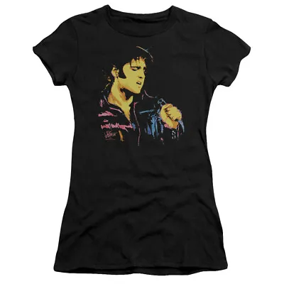 Elvis  Neon Elvis  Women's Adult Or Girl's Junior Babydoll Tee • $36.29