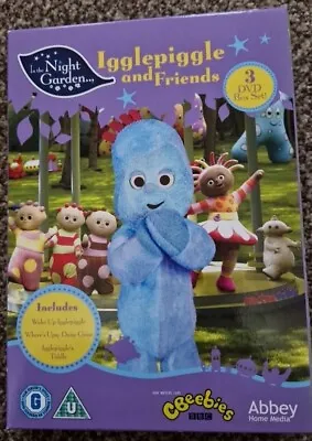 IN THE NIGHT GARDEN IGGLEPIGGLE And FRIENDS : Box Set (Dvd X 3 2015) • £3.99