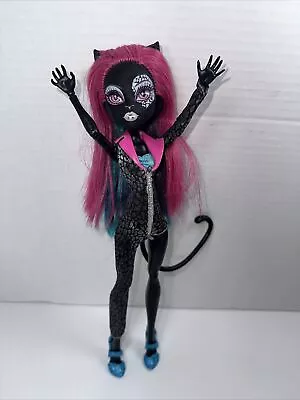 Monster High Fierce Rockers Catty Noir Doll Tail Pink • $49.99