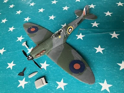 £0.99 • Buy 1/72 PART BUILT Airfix Kit SUPERMARINE SPITFIRE IIa BRITISH For Spares & Repairs