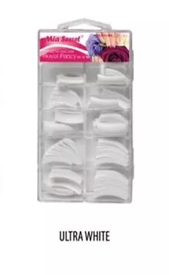 Mia Secret Nail Tips ROYAL FANCY - White Clear Natural *CHOOSE YOURS* • $9.36