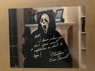 Dane Farwell Signed Autographed 8x10 Ghost Face Photo With COA • $31.98