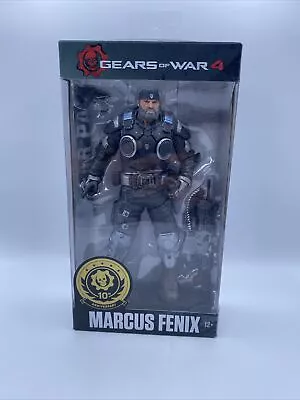 Gears Of War 4: Marcus Fenix 10th Anniversary Action Figure New MCFARLANE  #24 • $54.99