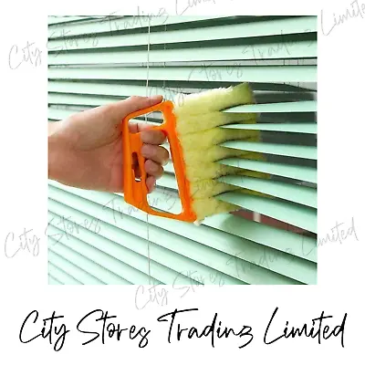 Venetian Blind Washable Orange Blind Cleaner  Duster Microfibre Clean Blinds B2 • £4.96