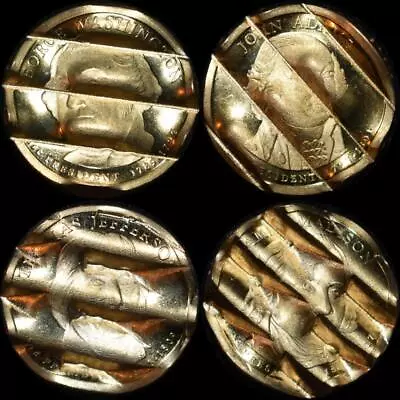 2007-S PROOF Mint Cancelled/Waffled Presidential $1 Set/4 Washington/Jefferson + • $287.99