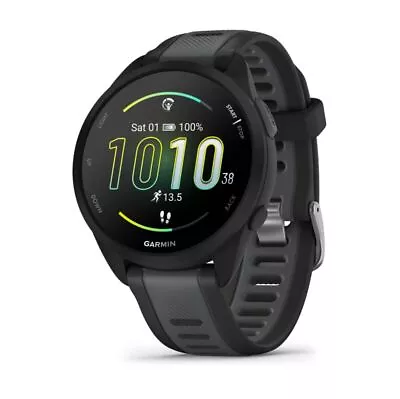 Garmin Forerunner 165 -Black/Slate Grey GPS Watch AUST. Stock FREE Express Post • $419