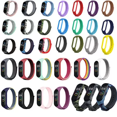 Fit Xiaomi Mi Band 3/4/5/6 Bracelet Watch Band Wrist Band Strap Replacement AU • $3.81