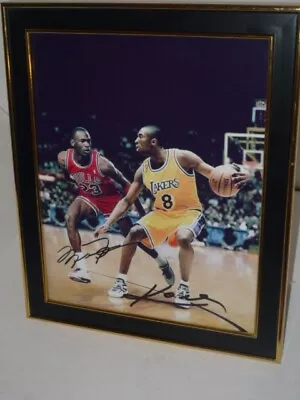 Michael Jordan & Kobe Bryant 8X10 Autographed Photo W/COA • $450