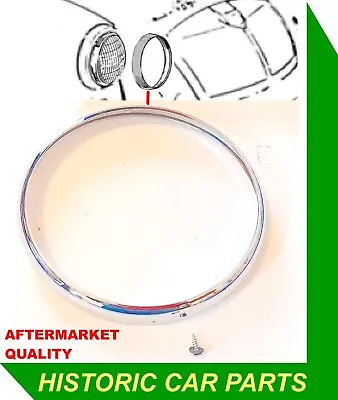 AFTERMARKET 7  HEADLAMP RIM For Lucas BPF H/light On MGA COUPE ROADSTER 1955-62 • $22.40