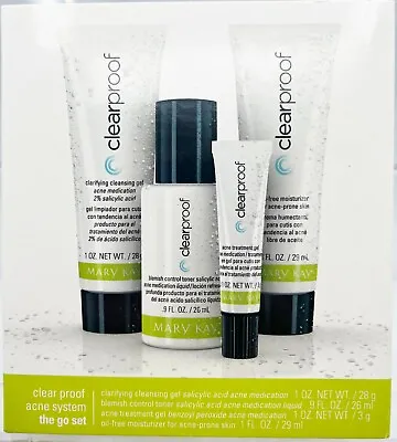 Mary Kay Clear Proof Acne System The Go Set Travel Size EXP 4/2024 • $24