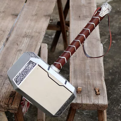 1:1 Scale Full Foam Avengers Thor Hammer 1:1 Replica Prop Mjolnir Cosplay USA • $25.90