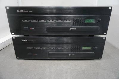 $100 • Buy Two Niles ZR-4630 Multiroom 4-Source 6-Zone Audio Receiver Amplifiers!!!