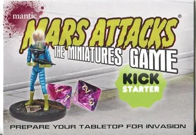 Mars Attacks Invasion Minatures Game Promo Kickstarter Chase Card • £0.99