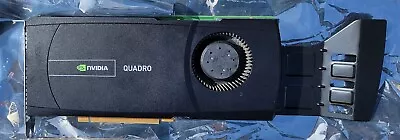 NVIDIA Quadro 5000 (2.5 GB) GDDR5 Graphics Card • $50