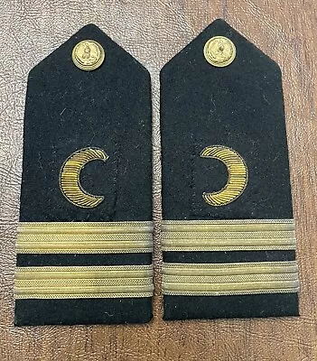 Original Military Post-WW2 US Marine Shoulder Boards - Pair Of 2 • $20.99